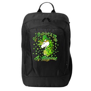 St. Patrick's Day Is Magical City Backpack