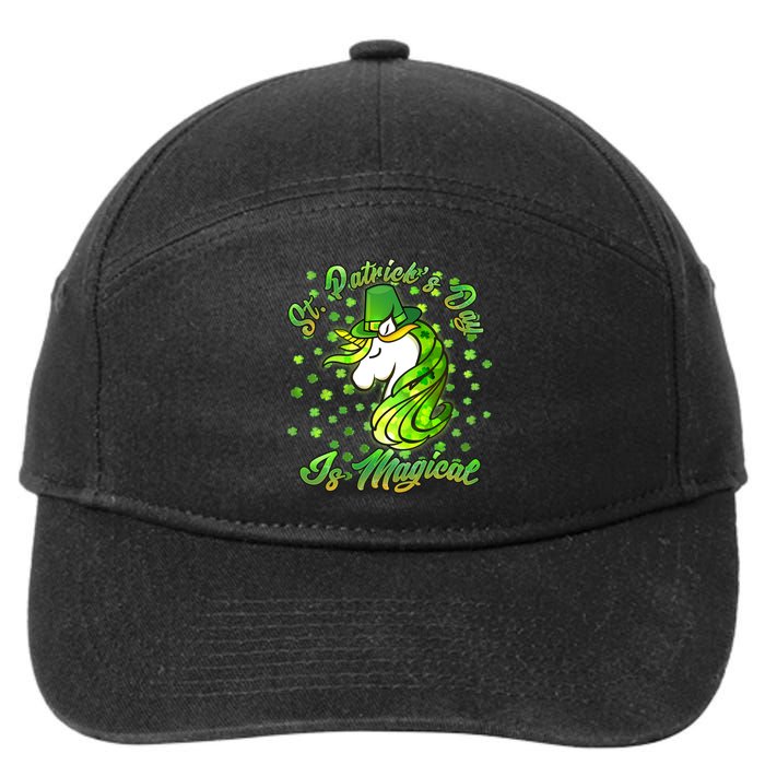 St. Patrick's Day Is Magical 7-Panel Snapback Hat