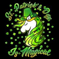St. Patrick's Day Is Magical 7-Panel Snapback Hat