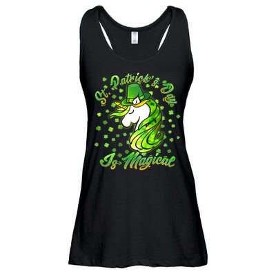 St. Patrick's Day Is Magical Ladies Essential Flowy Tank