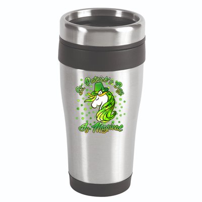 St. Patrick's Day Is Magical 16oz Travel Tumbler