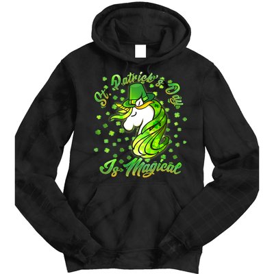 St. Patrick's Day Is Magical Tie Dye Hoodie