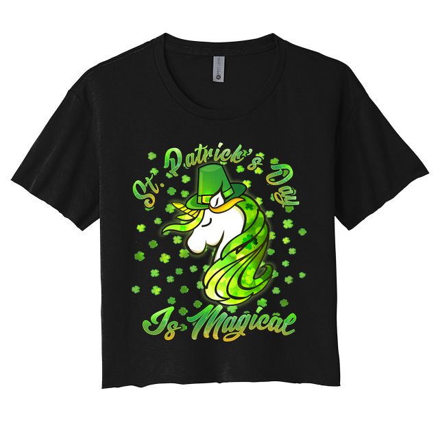 St. Patrick's Day Is Magical Crop Top