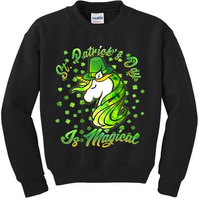 St. Patrick's Day Is Magical Kids Sweatshirt