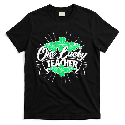 St. Patrick's Day One Lucky Teacher T-Shirt