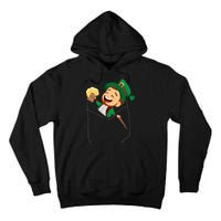 St. Patrick's Day Pocket Leprechaun Beer Tall Hoodie