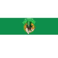 St. Patrick's Day Pug Crawl Funny Irish Pug Bumper Sticker