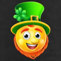 St. Patrick's Day Shamrock Leprechaun Emoji Smiley Cool Comfort Performance Bucket Hat