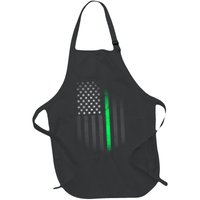St. Patrick's Day Thin Green Line Flag Apron