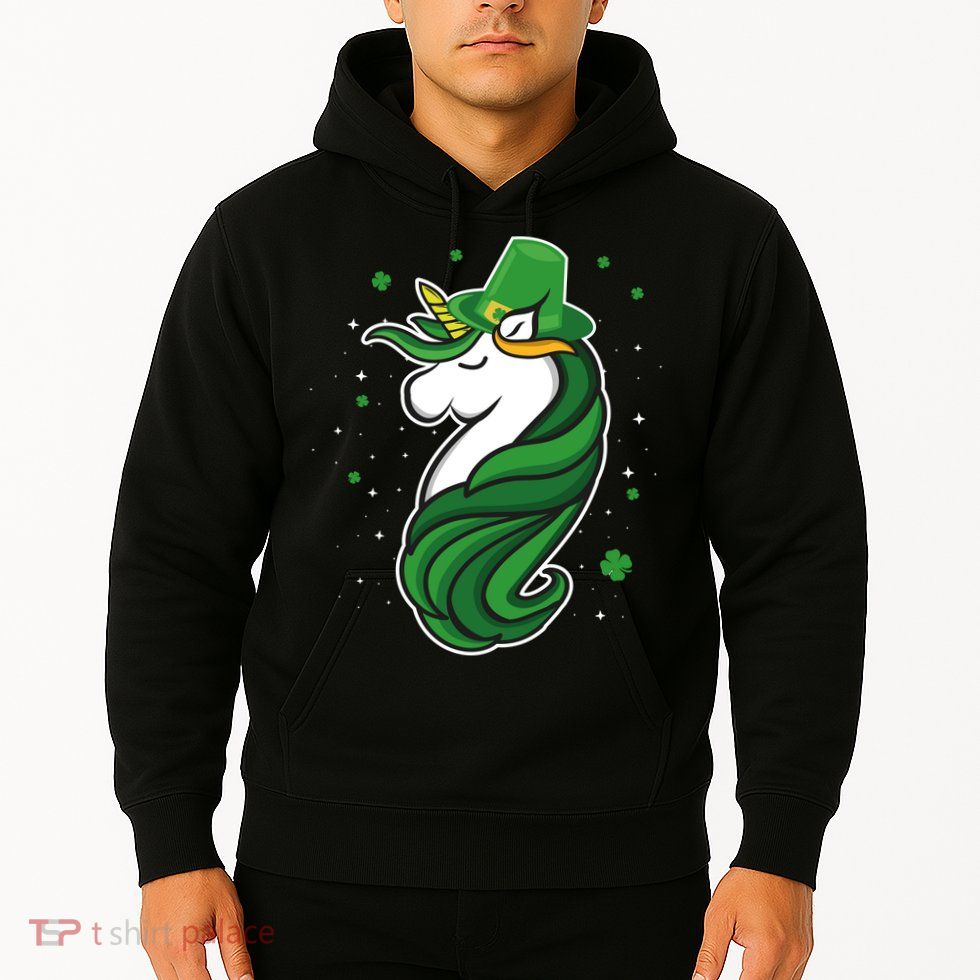 St. Patrick's Day Unicorn Hoodie