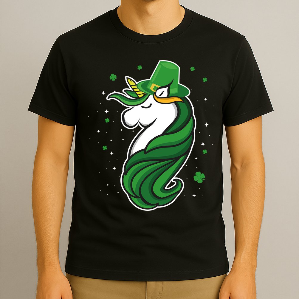 St. Patrick's Day Unicorn T-Shirt