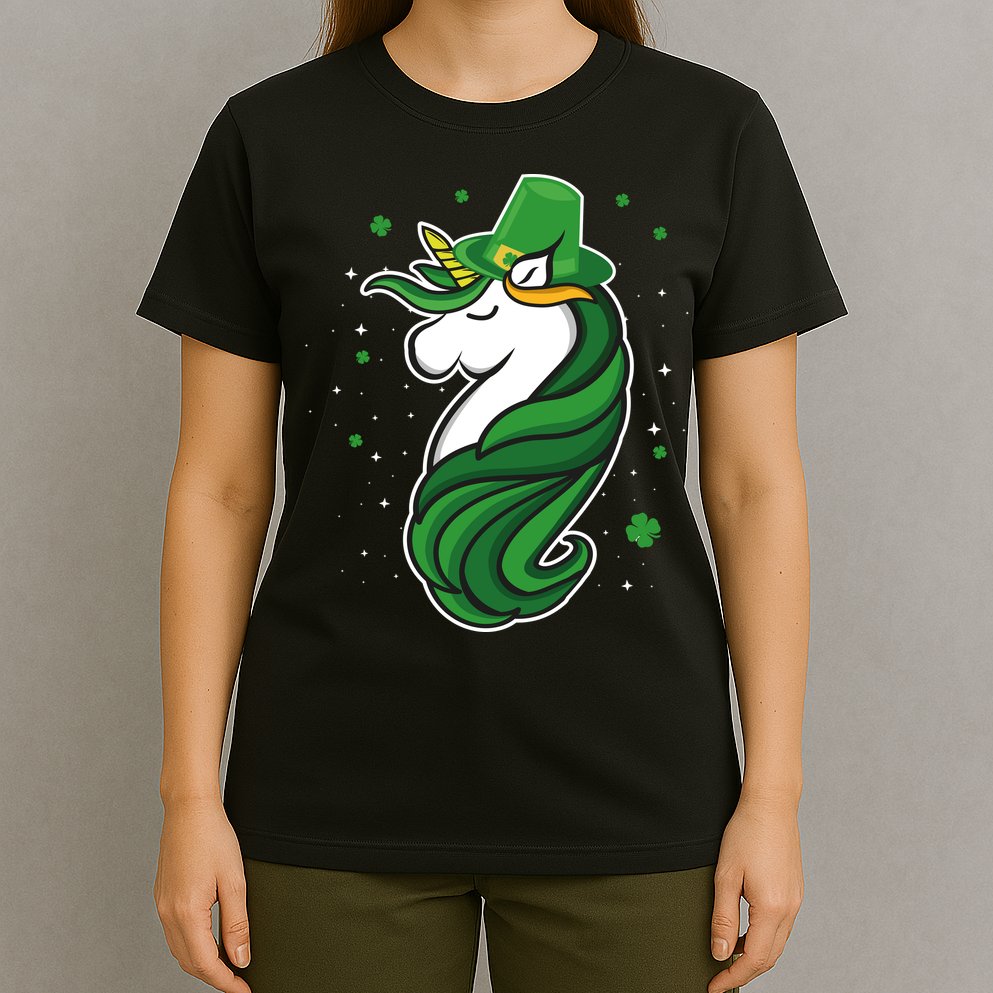 St. Patrick's Day Unicorn T-Shirt