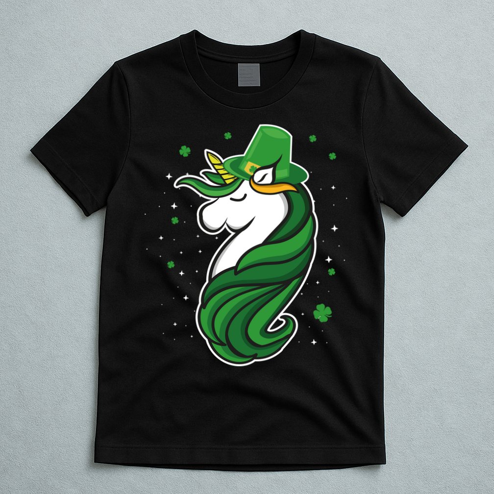 St. Patrick's Day Unicorn T-Shirt