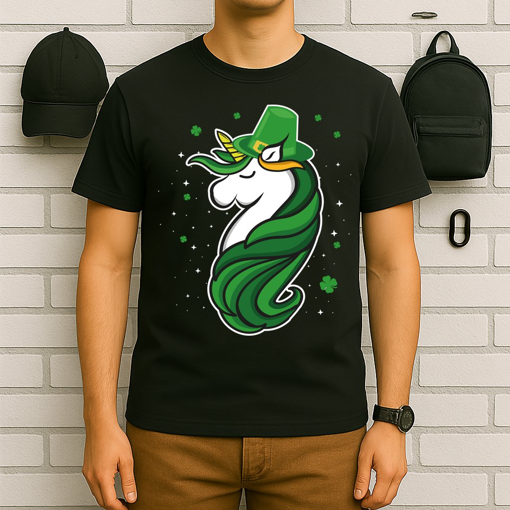 St. Patrick's Day Unicorn T-Shirt