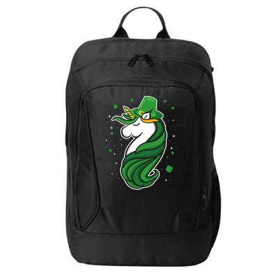 St. Patrick's Day Unicorn City Backpack