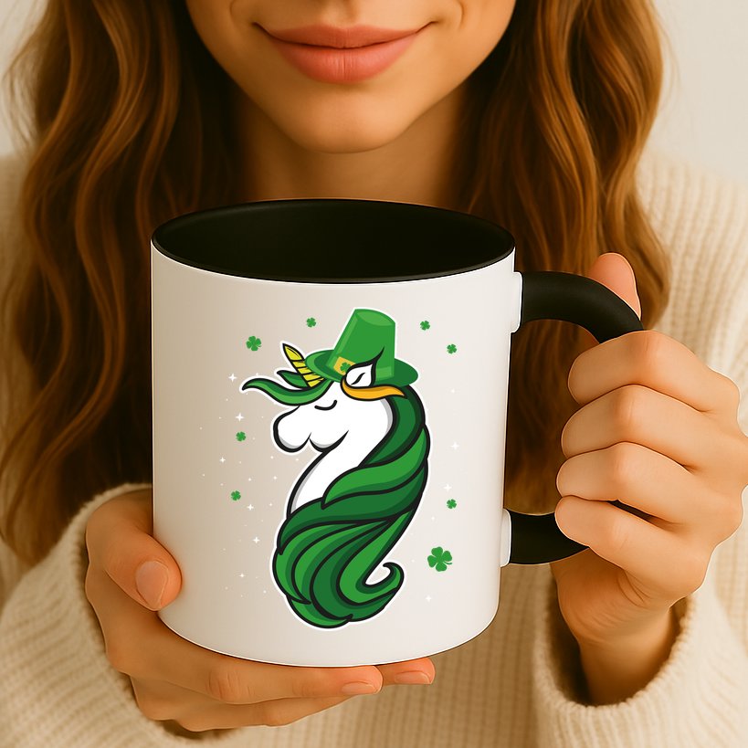 St. Patrick's Day Unicorn Mug