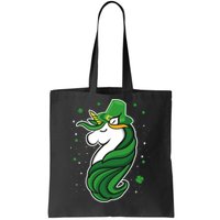 St. Patrick's Day Unicorn Tote Bag