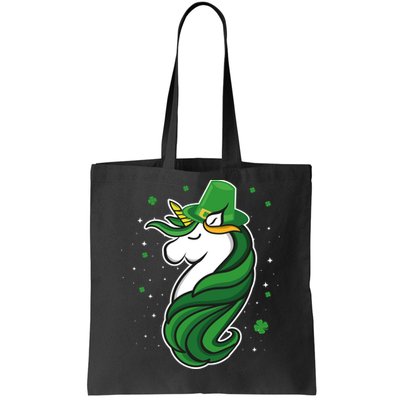 St. Patrick's Day Unicorn Tote Bag