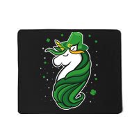 St. Patrick's Day Unicorn Mousepad