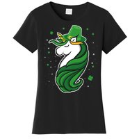 St. Patrick's Day Unicorn Women's T-Shirt