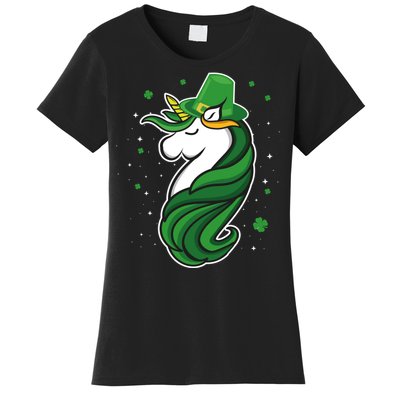 St. Patrick's Day Unicorn Women's T-Shirt