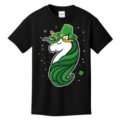 St. Patrick's Day Unicorn Kids T-Shirt