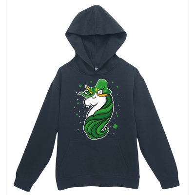 St. Patrick's Day Unicorn Urban Pullover Hoodie