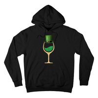 St. Patrick's Day Wine Glass Hoodie