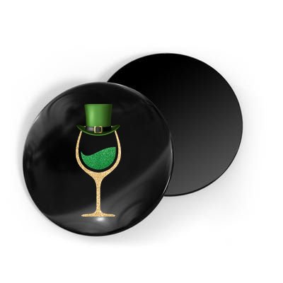 St. Patrick's Day Wine Glass Magnet