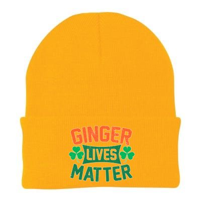 St Patricks Day - Ginger Lives Matter Knit Cap Winter Beanie