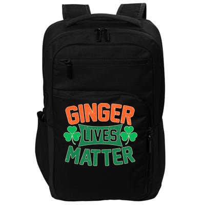 St Patricks Day - Ginger Lives Matter Impact Tech Backpack