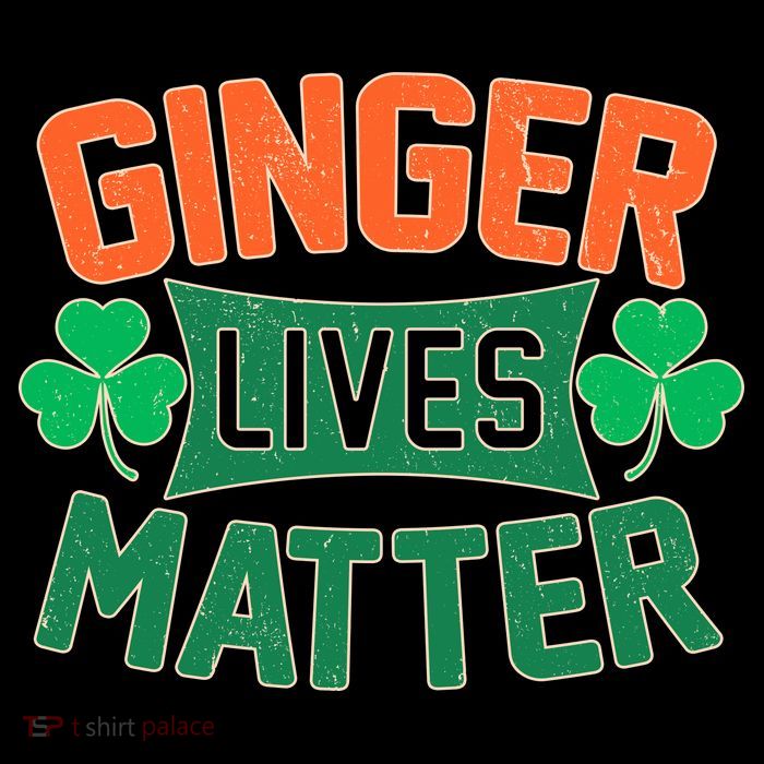 St Patricks Day - Ginger Lives Matter Pom Pom 12in Knit Beanie