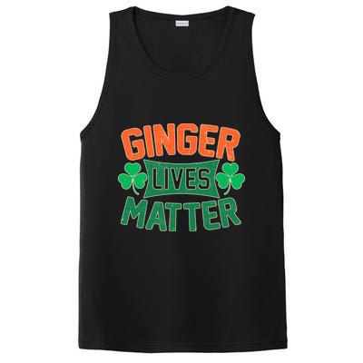 St Patricks Day - Ginger Lives Matter PosiCharge Competitor Tank