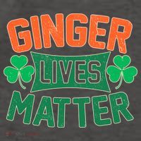 St Patricks Day - Ginger Lives Matter Vector Backpack