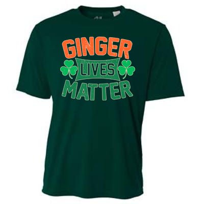 St Patricks Day - Ginger Lives Matter Cooling Performance Crew T-Shirt