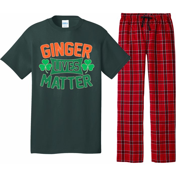 St Patricks Day - Ginger Lives Matter Pajama Set