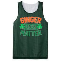 St Patricks Day - Ginger Lives Matter Mesh Reversible Basketball Jersey Tank