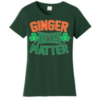 St Patricks Day - Ginger Lives Matter Women's T-Shirt