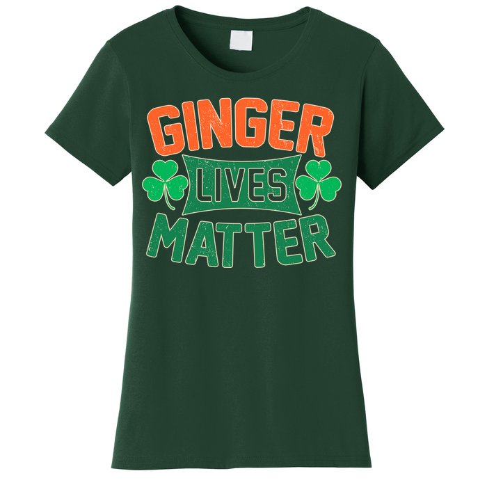 St Patricks Day - Ginger Lives Matter Women's T-Shirt