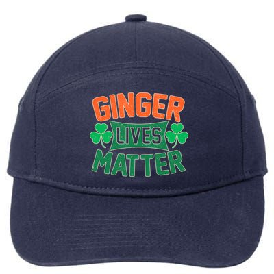 St Patricks Day - Ginger Lives Matter 7-Panel Snapback Hat