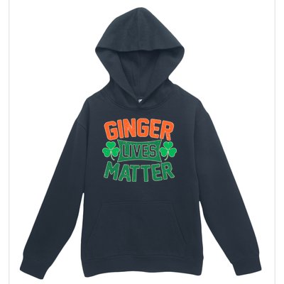 St Patricks Day - Ginger Lives Matter Urban Pullover Hoodie