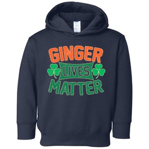 St Patricks Day - Ginger Lives Matter Toddler Hoodie