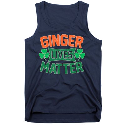 St Patricks Day - Ginger Lives Matter Tank Top