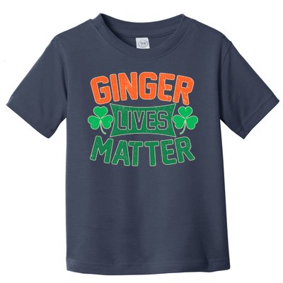 St Patricks Day - Ginger Lives Matter Toddler T-Shirt