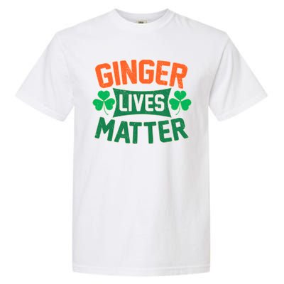 St Patricks Day - Ginger Lives Matter Garment-Dyed Heavyweight T-Shirt