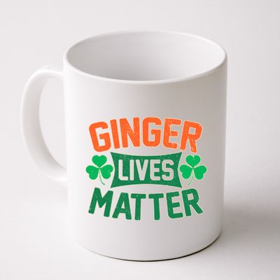 St Patricks Day - Ginger Lives Matter Coffee Mug