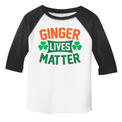 St Patricks Day - Ginger Lives Matter Toddler Fine Jersey T-Shirt