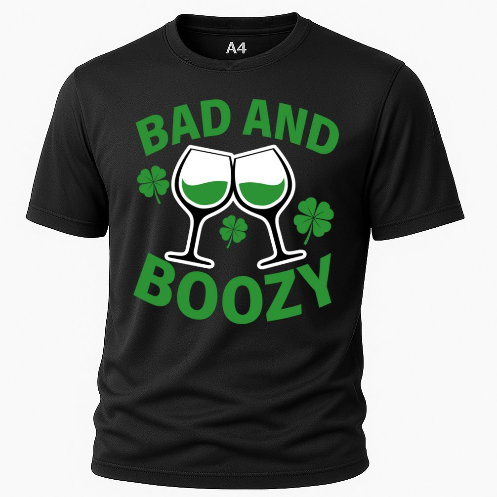 St Patrick's Day Bad and Boozy Performance Shirt