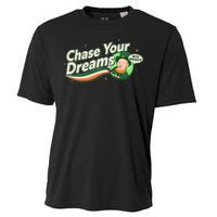 St Patrick's Day Chase Your Dreams With Whiskey Cooling Performance Crew T-Shirt