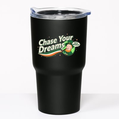 St Patrick's Day Chase Your Dreams With Whiskey Tumbler
